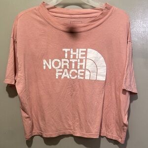 The North Face Women's Light Pink Short Sleeve Tee
